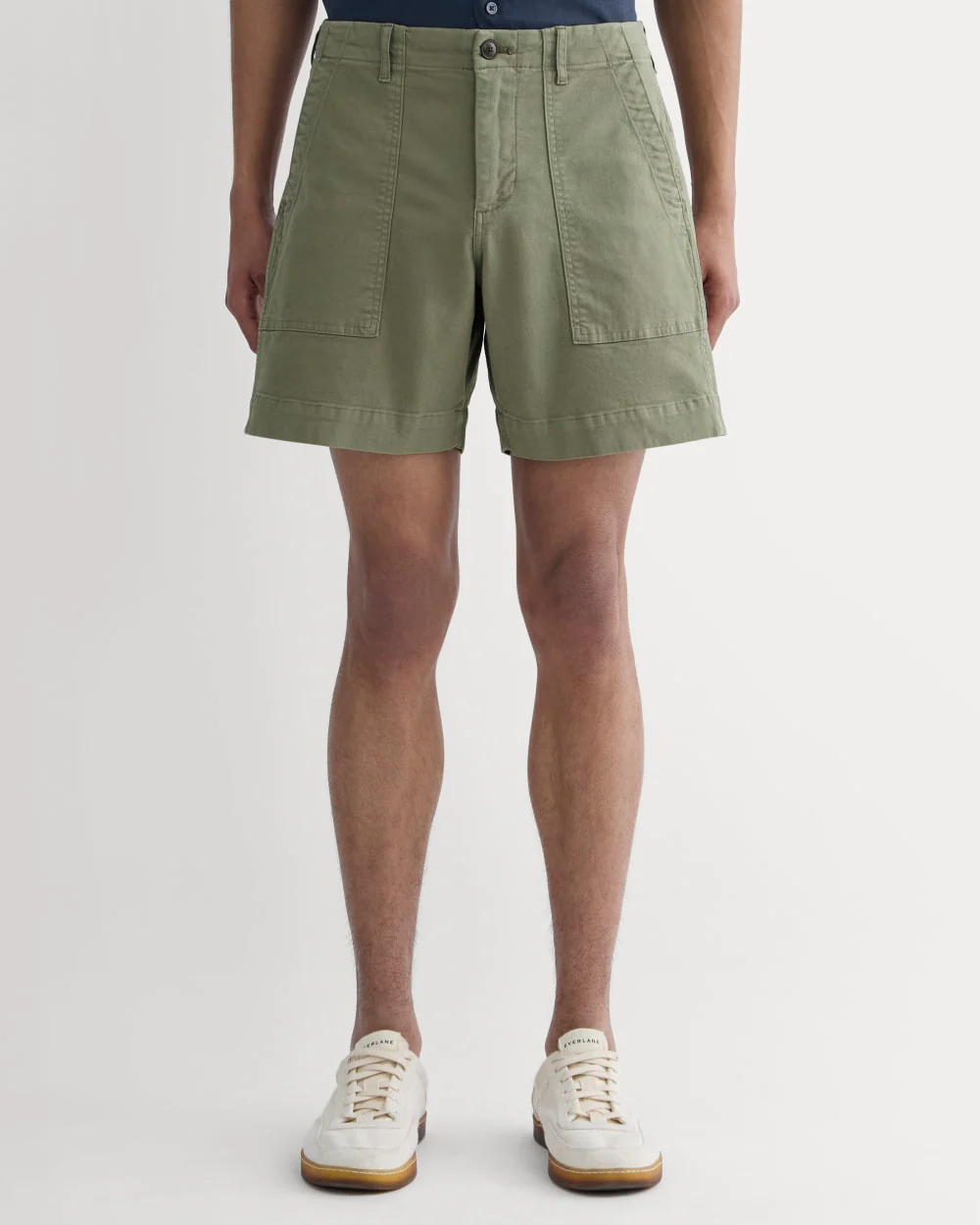 The Canvas Relaxed Short | Lichen Green