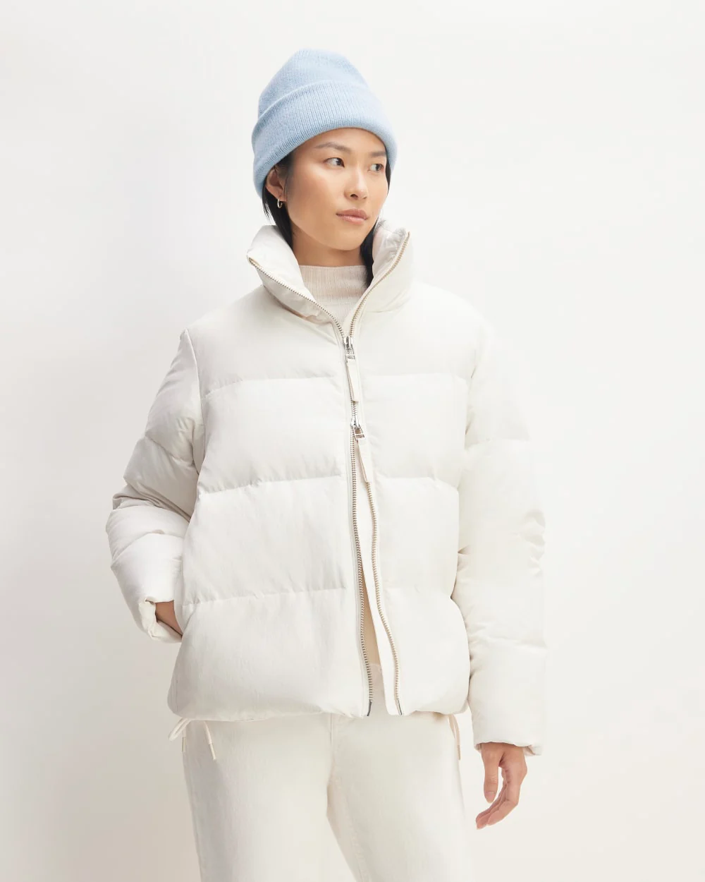 The Good Merino Wool Beanie  | Chambray Blue