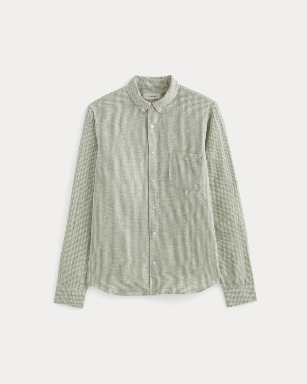 The Classic Shirt in Linen | Elm Gingham