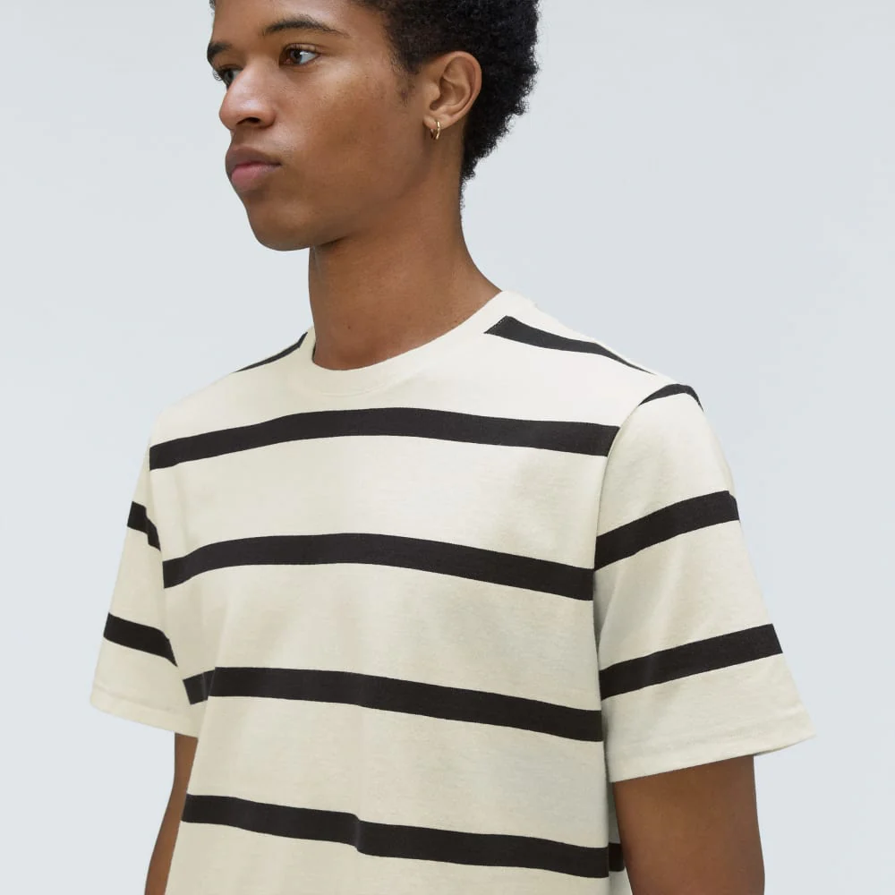 The Premium-Weight Crew | Uniform | Black / Canvas