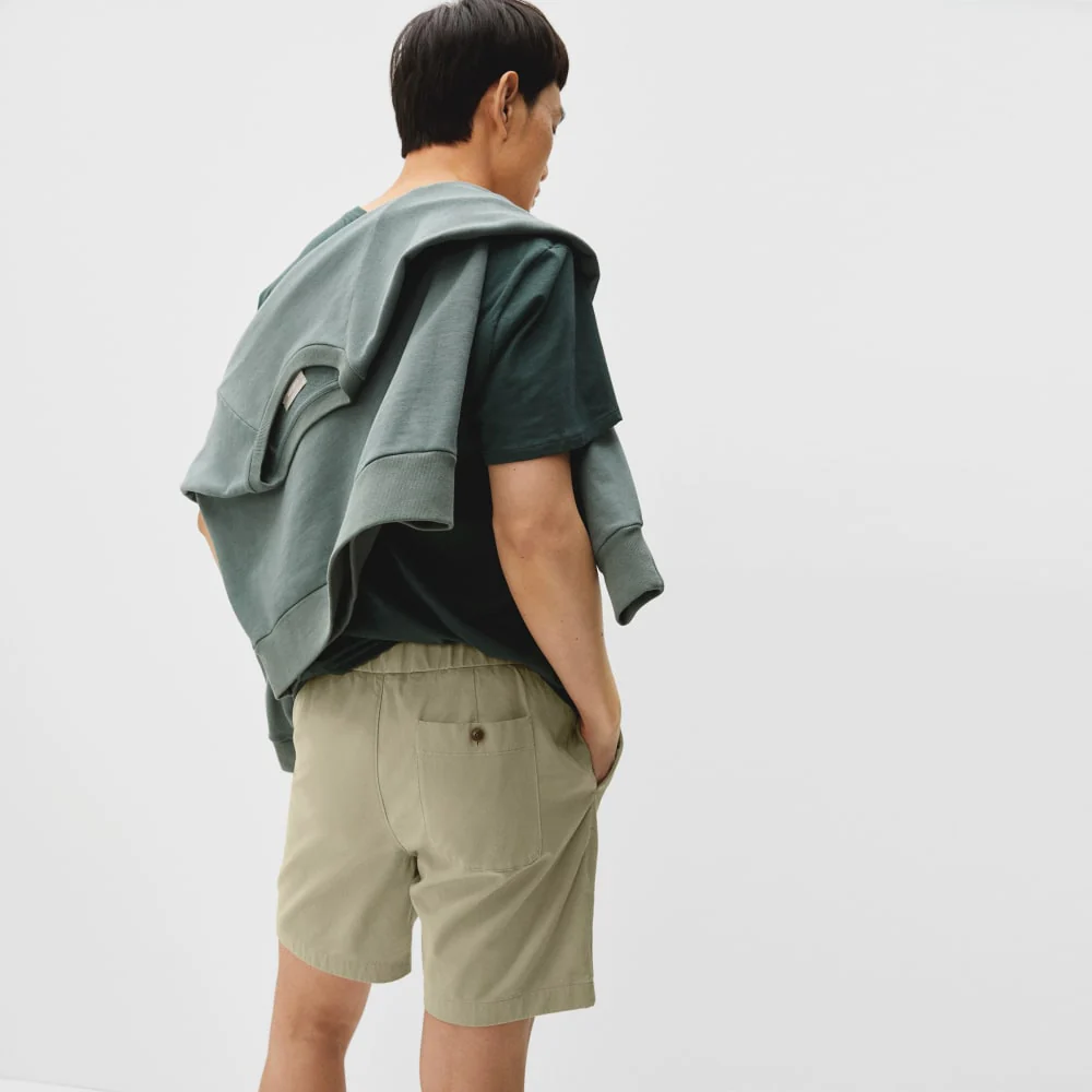 The Pull-On Performance Chino Short | Khaki