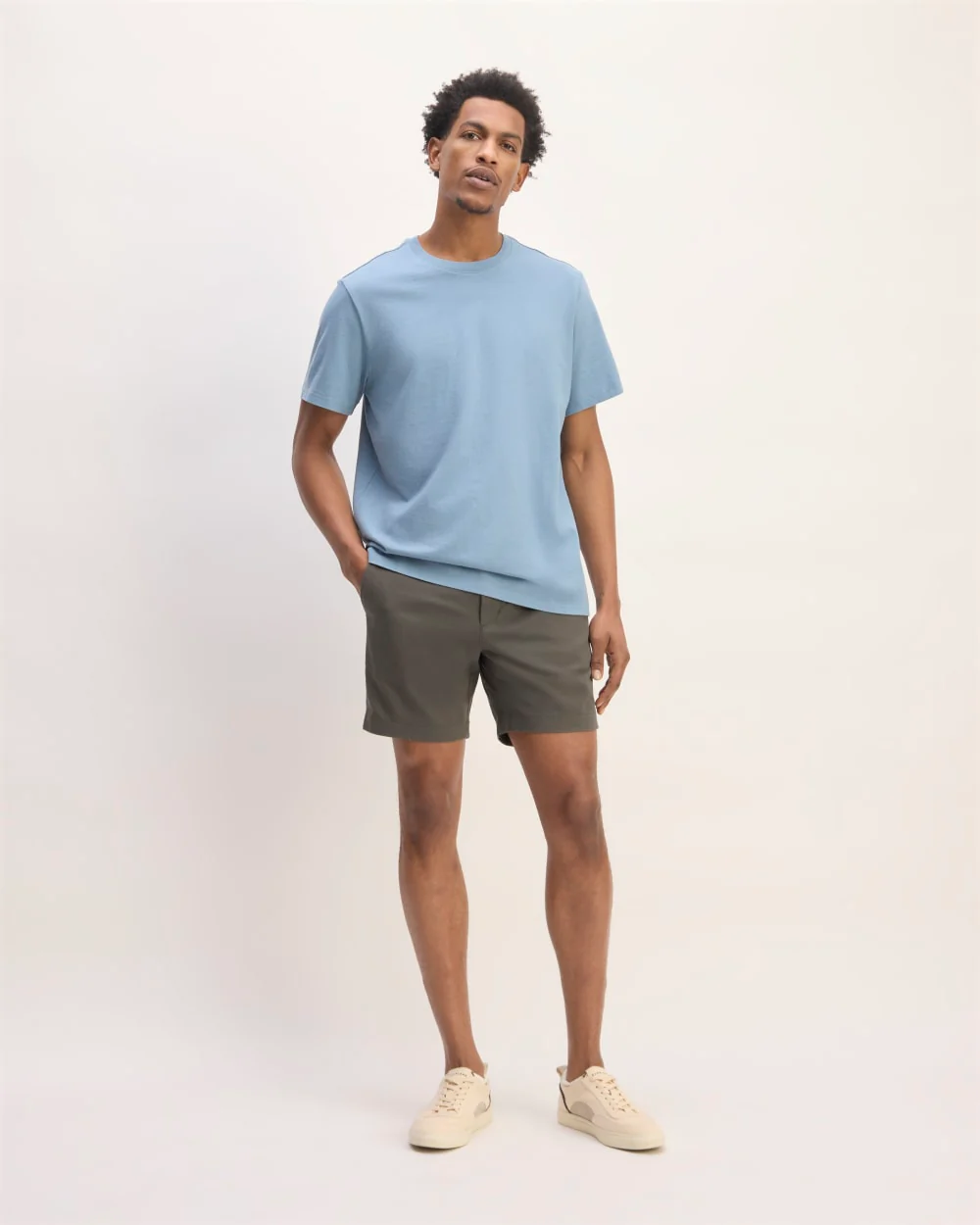 The Pull-On Performance Chino Short | Slate Grey