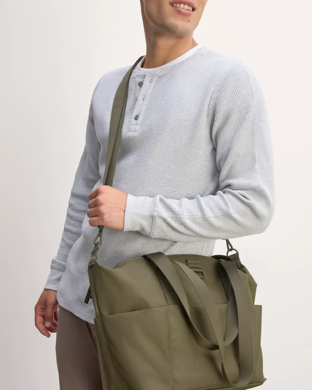 The ReNew Transit 3-Way Tote | Kalamata