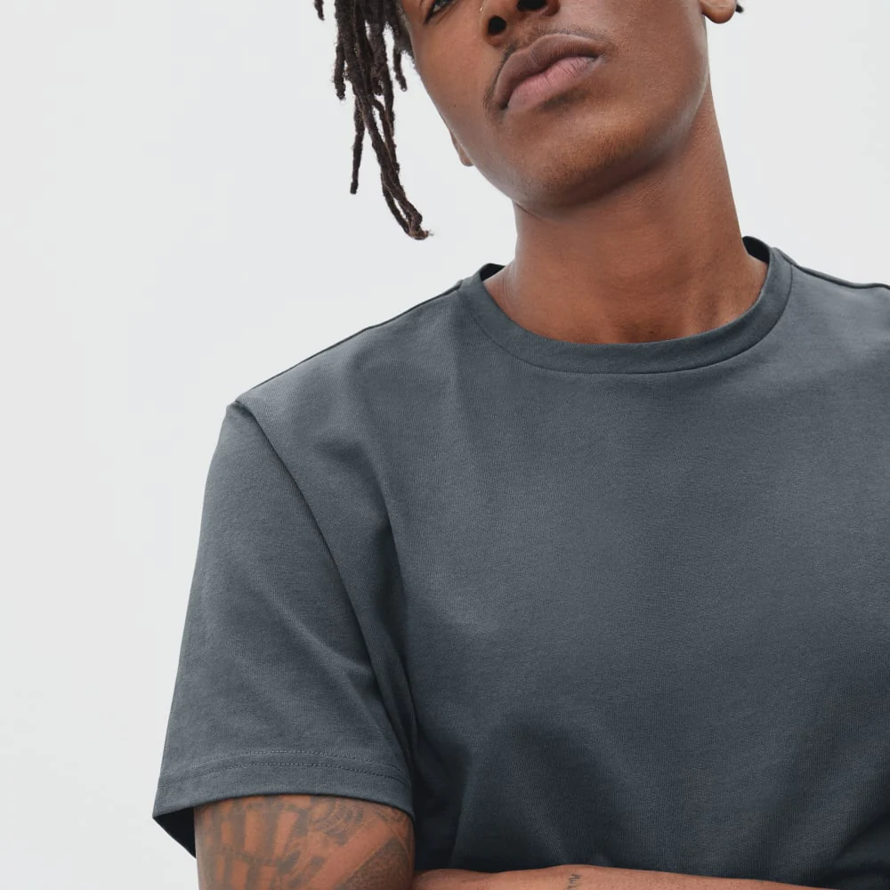 The Premium-Weight Crew | Uniform | Slate