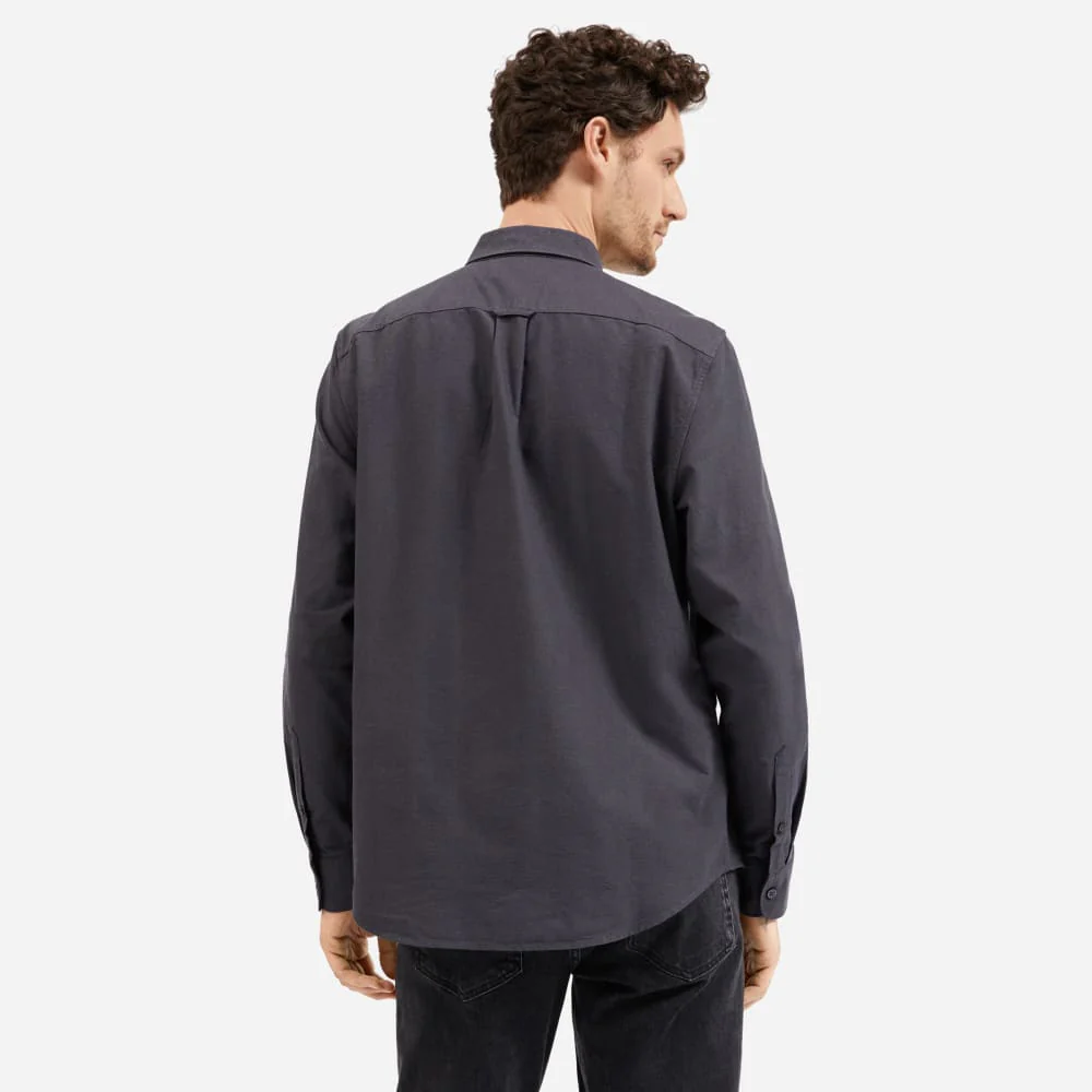 The Slim-Fit Japanese Oxford | Slate Grey | Regular