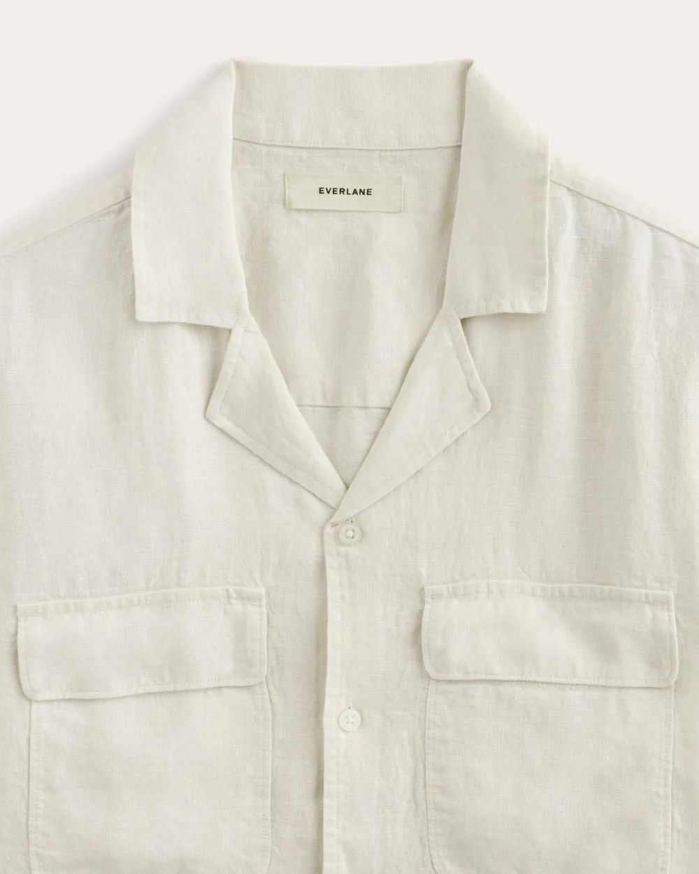 The Resort Shirt in Linen | Natural Chambray