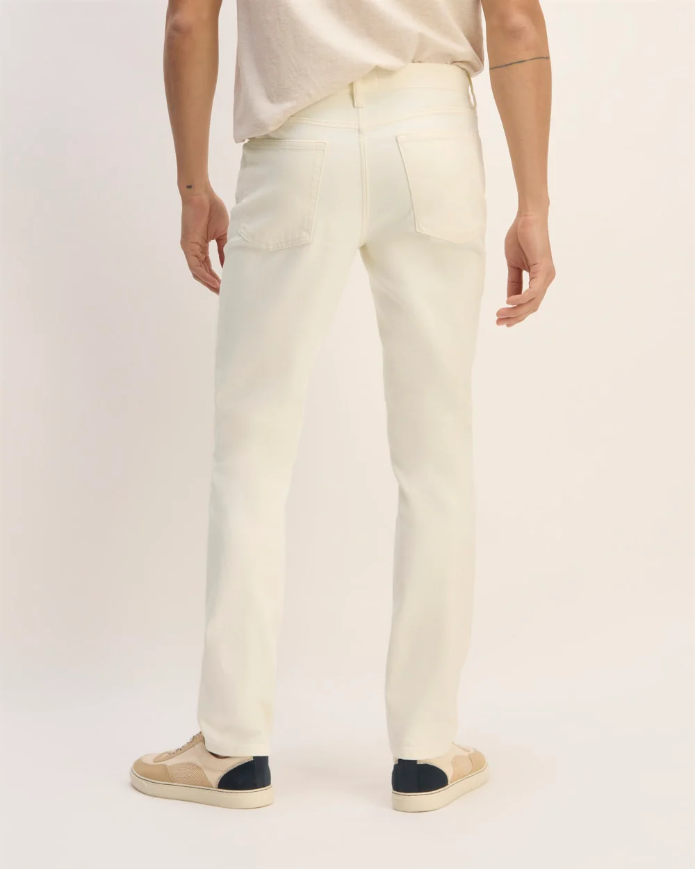 The Organic Cotton Slim-Fit Jean | Calico Ecru