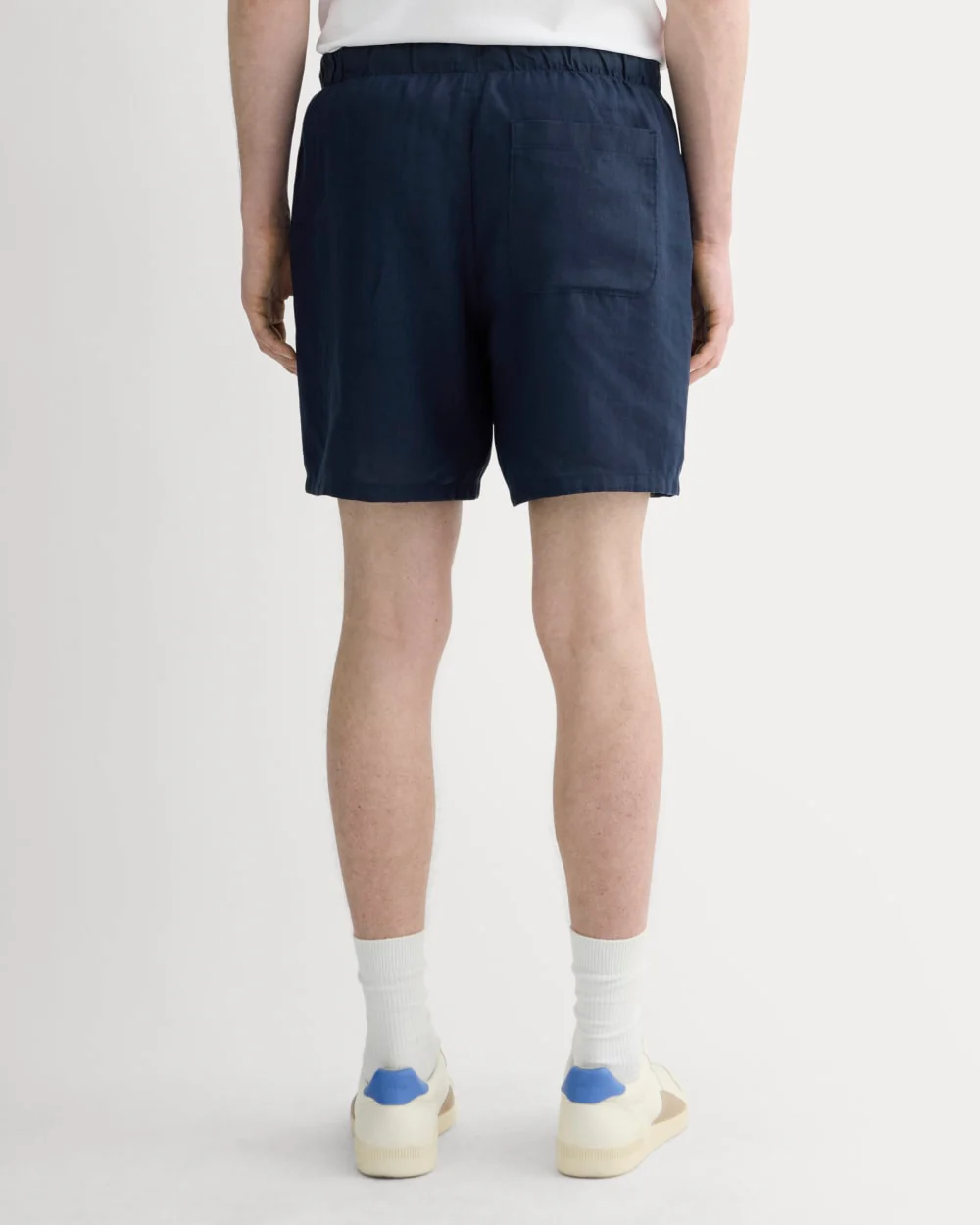 The Linen Easy Short | Navy