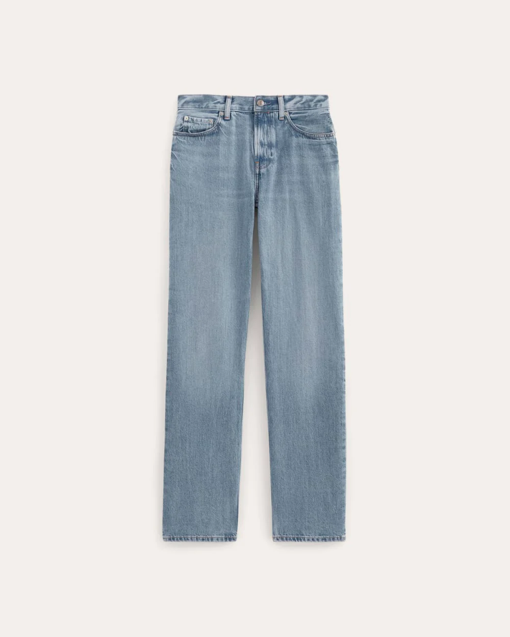 The '90s Loose Straight Jean | Light Indigo