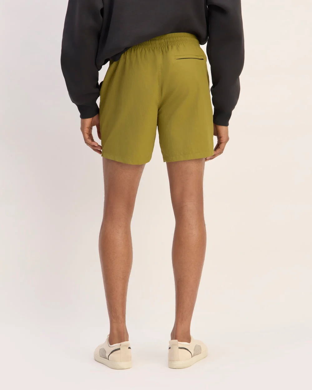 The ReNew Nylon Short | Moss Green