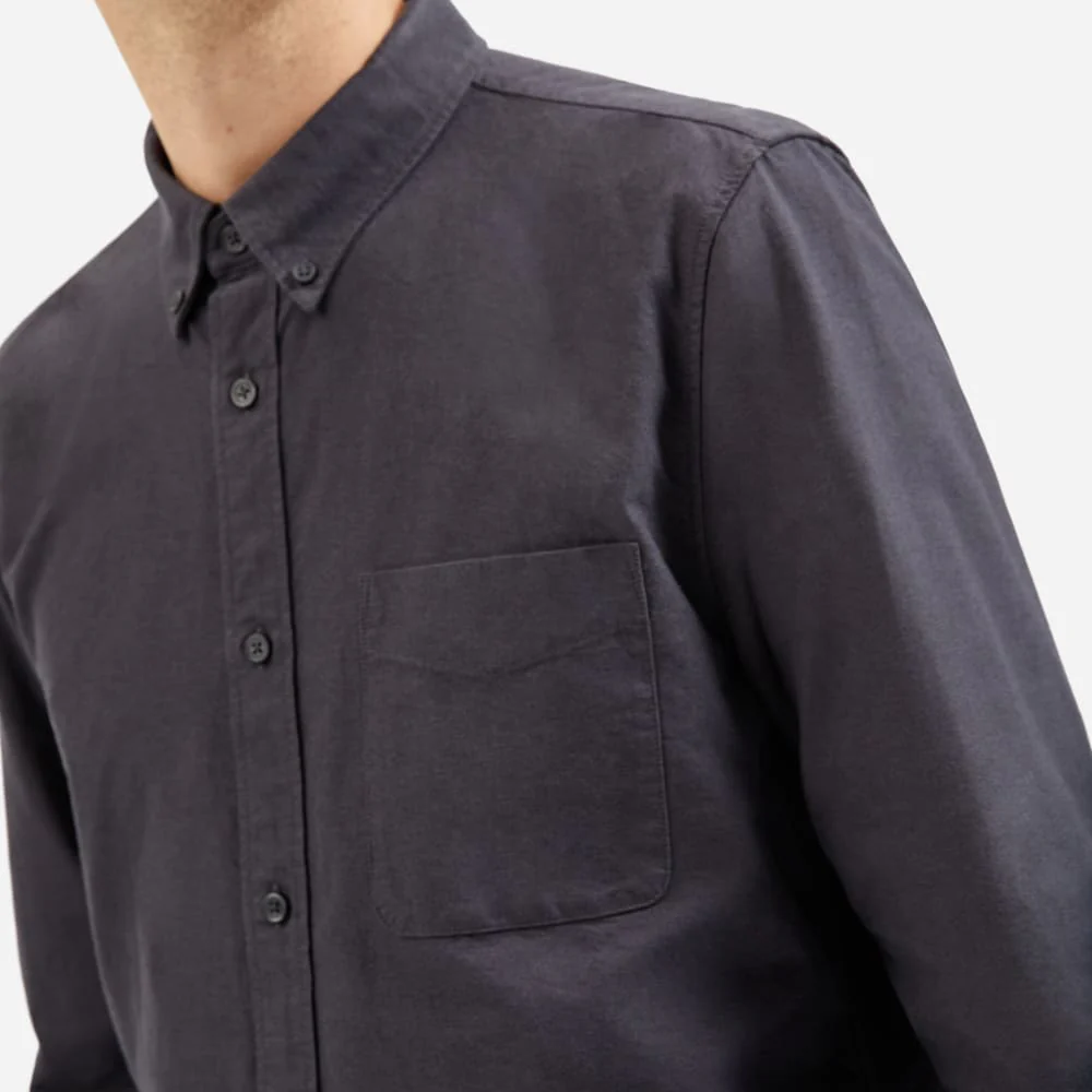 The Slim-Fit Japanese Oxford | Slate Grey | Regular