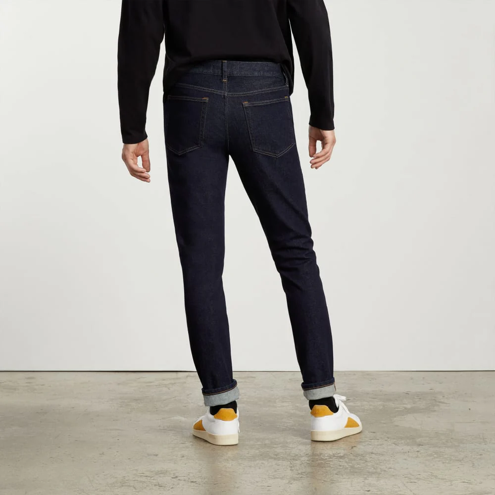 The Slim 4-Way Stretch Organic Jean | Uniform  | Medium Indigo