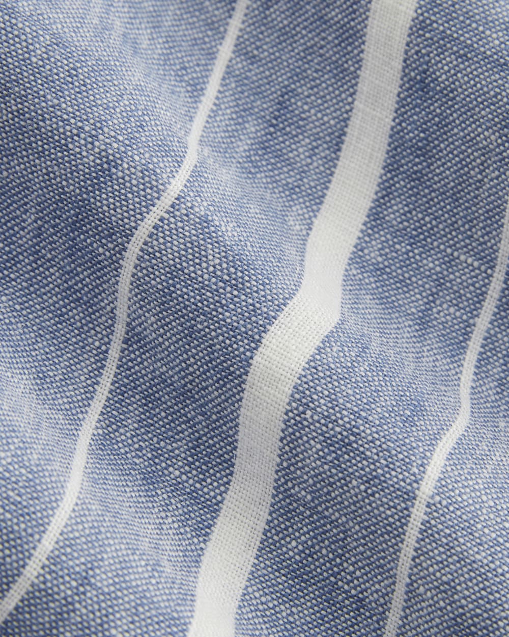 The Linen Easy Short | Dutch Blue / Bone