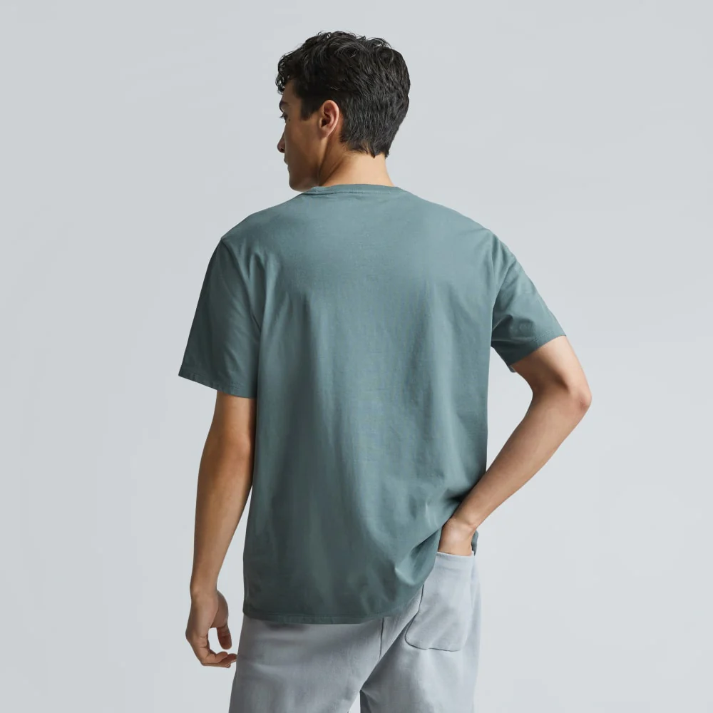 The Organic Cotton Crew | Green Balsam