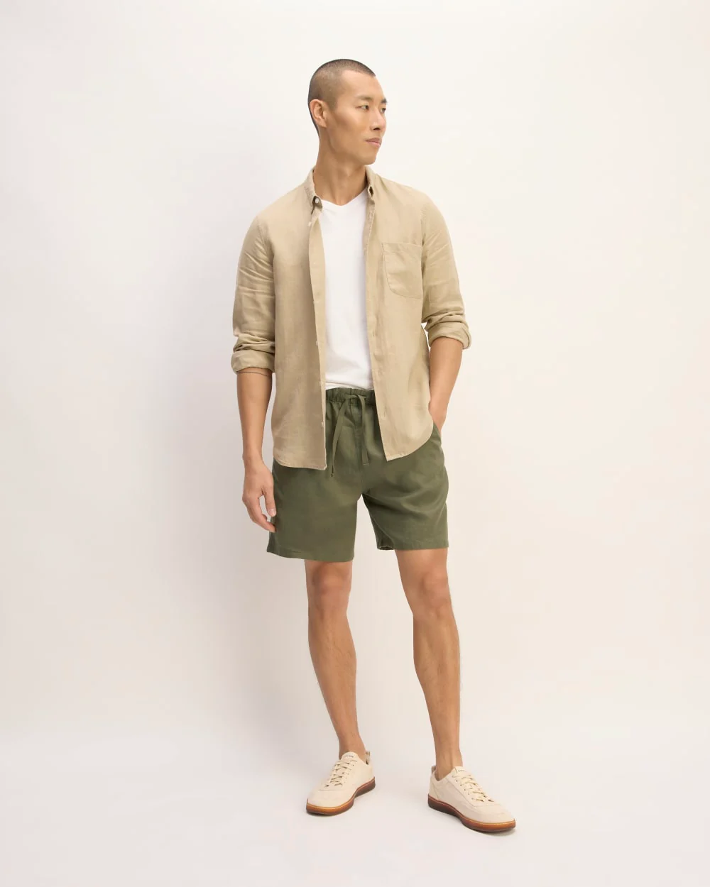 The Linen Easy Short | Kalamata