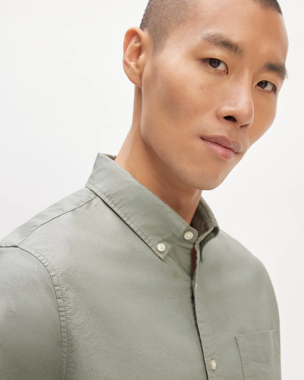 The Classic Oxford Shirt | Sage Green | Standard