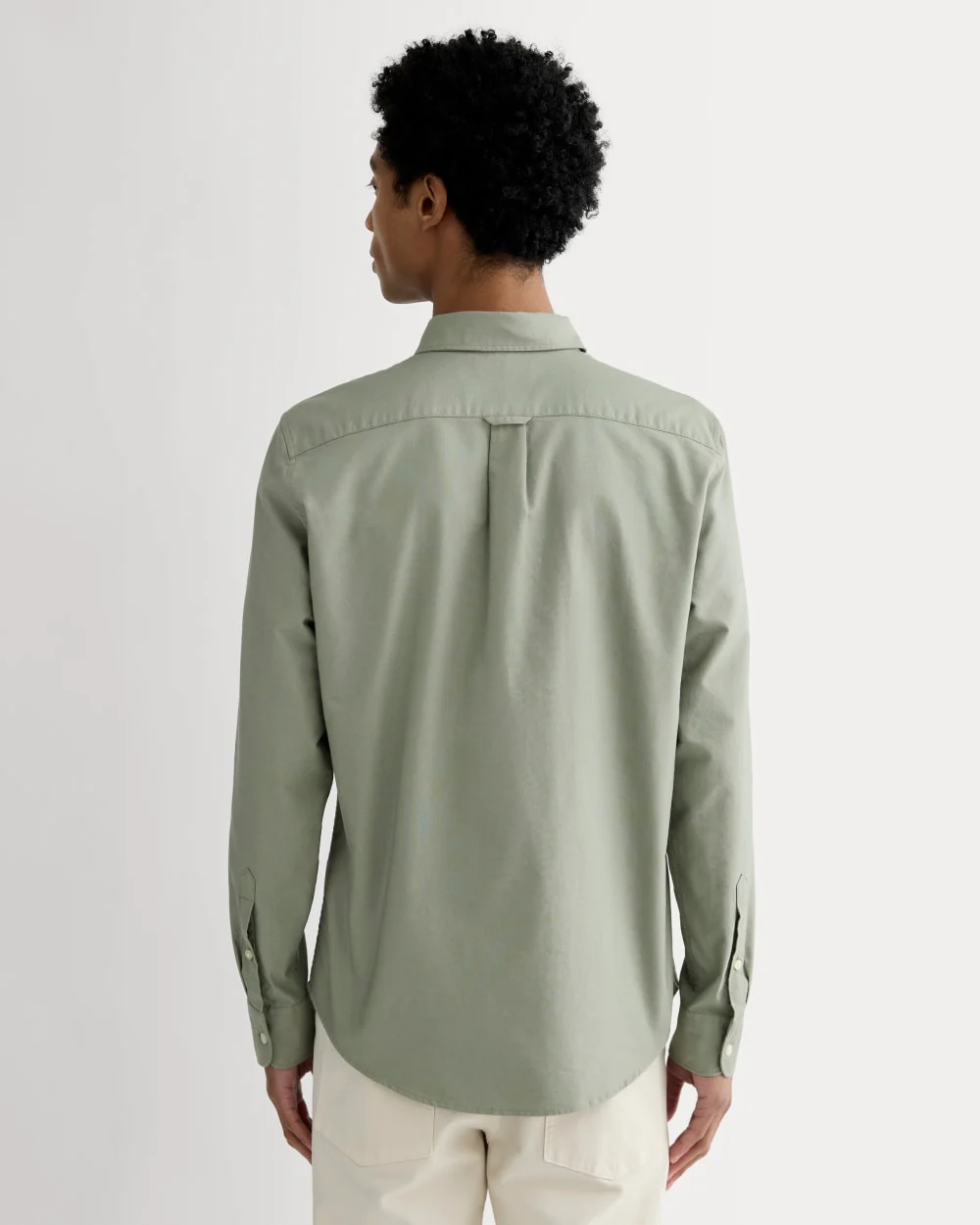 The Slim Oxford Shirt | Sage Green | Standard