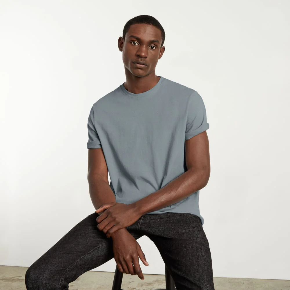 The Organic Cotton Crew | Sky