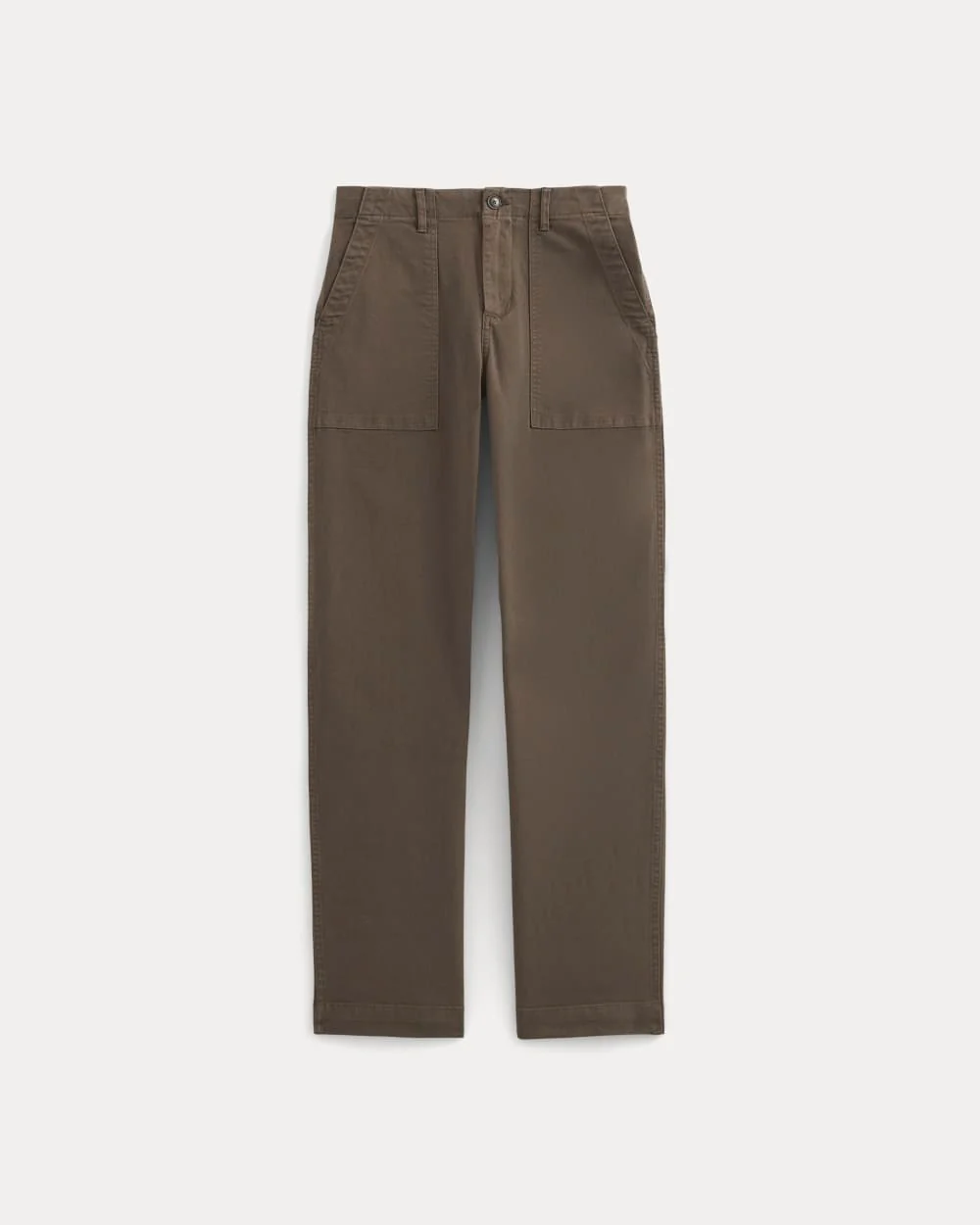 The Canvas Relaxed Pant | Earth Brown