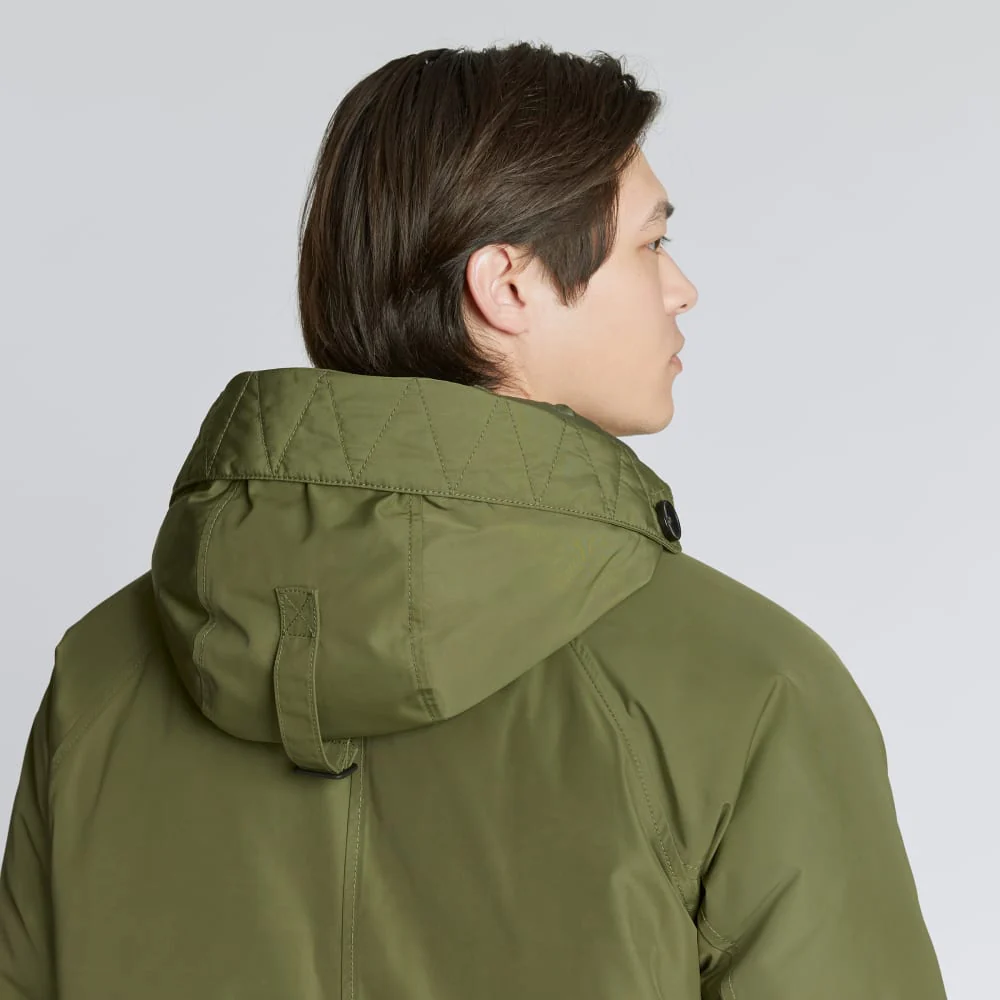 The ReNew Long Parka | Moss
