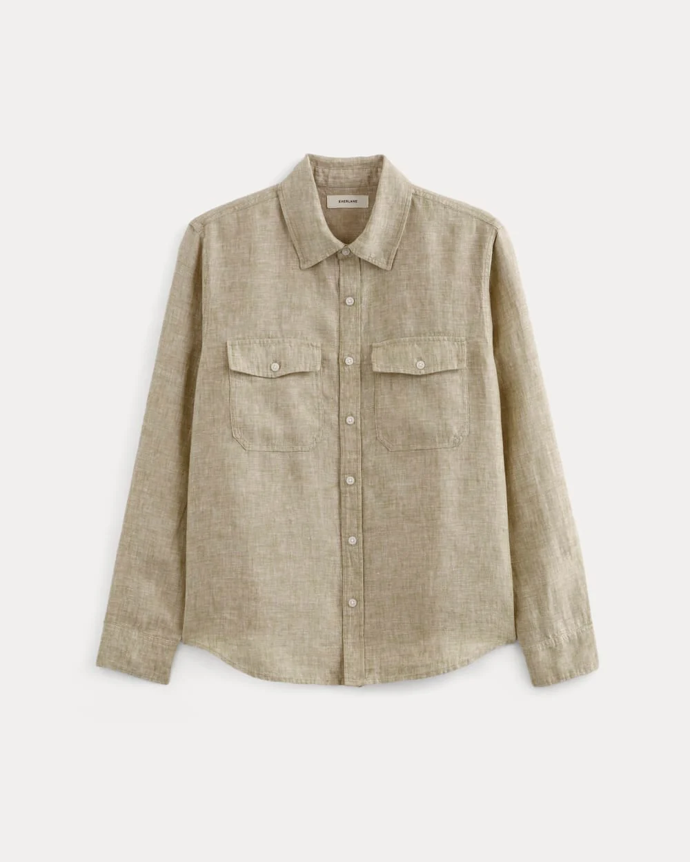 The Linen Utility Shirt | Cornstalk Chambray