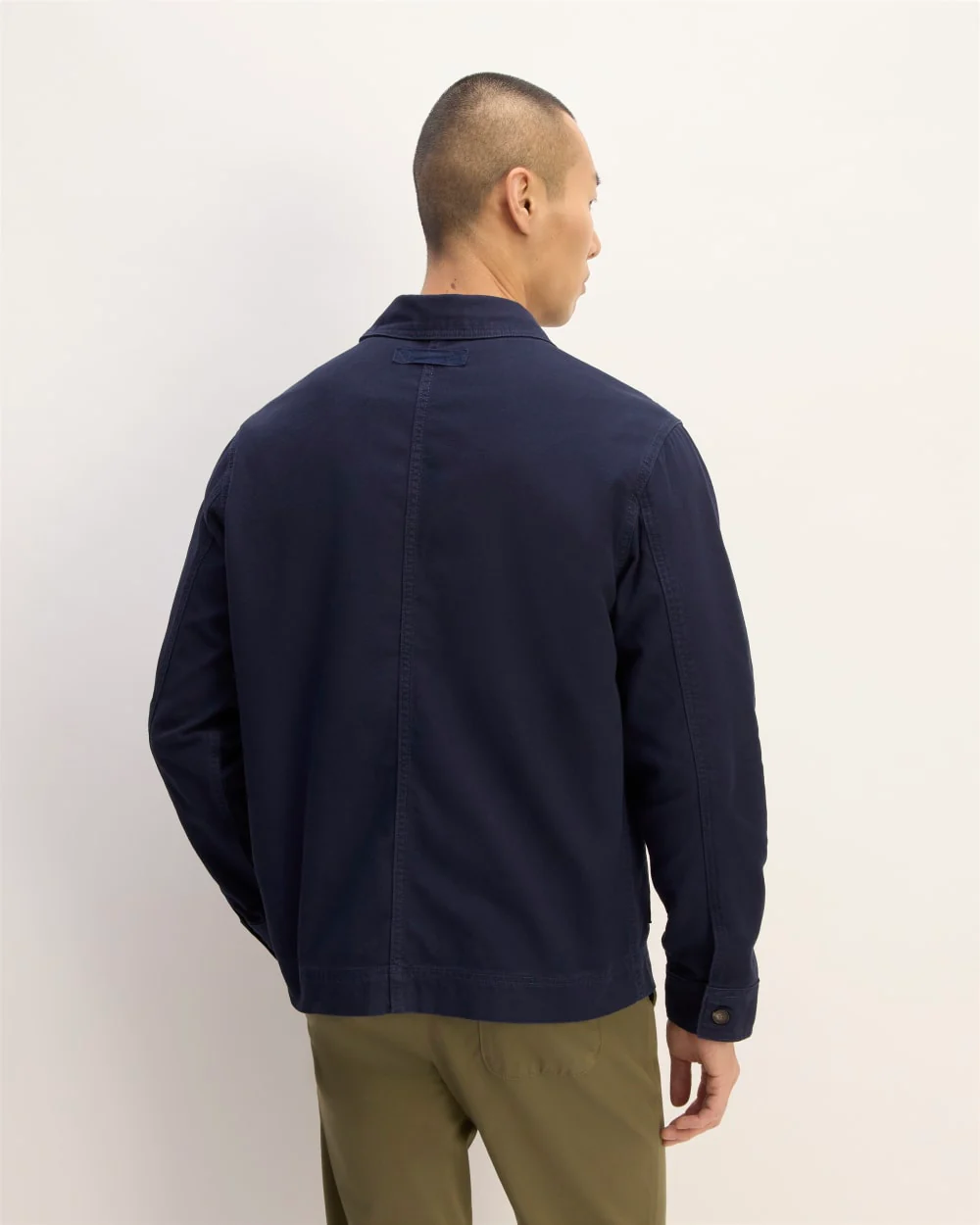 The Organic Cotton Chore Jacket | Navy