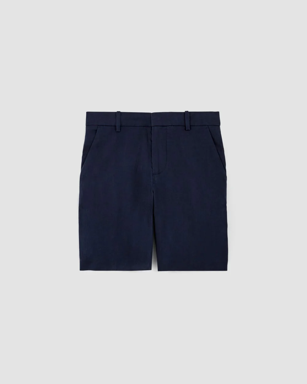 The 7 Linen Trouser Short | Navy