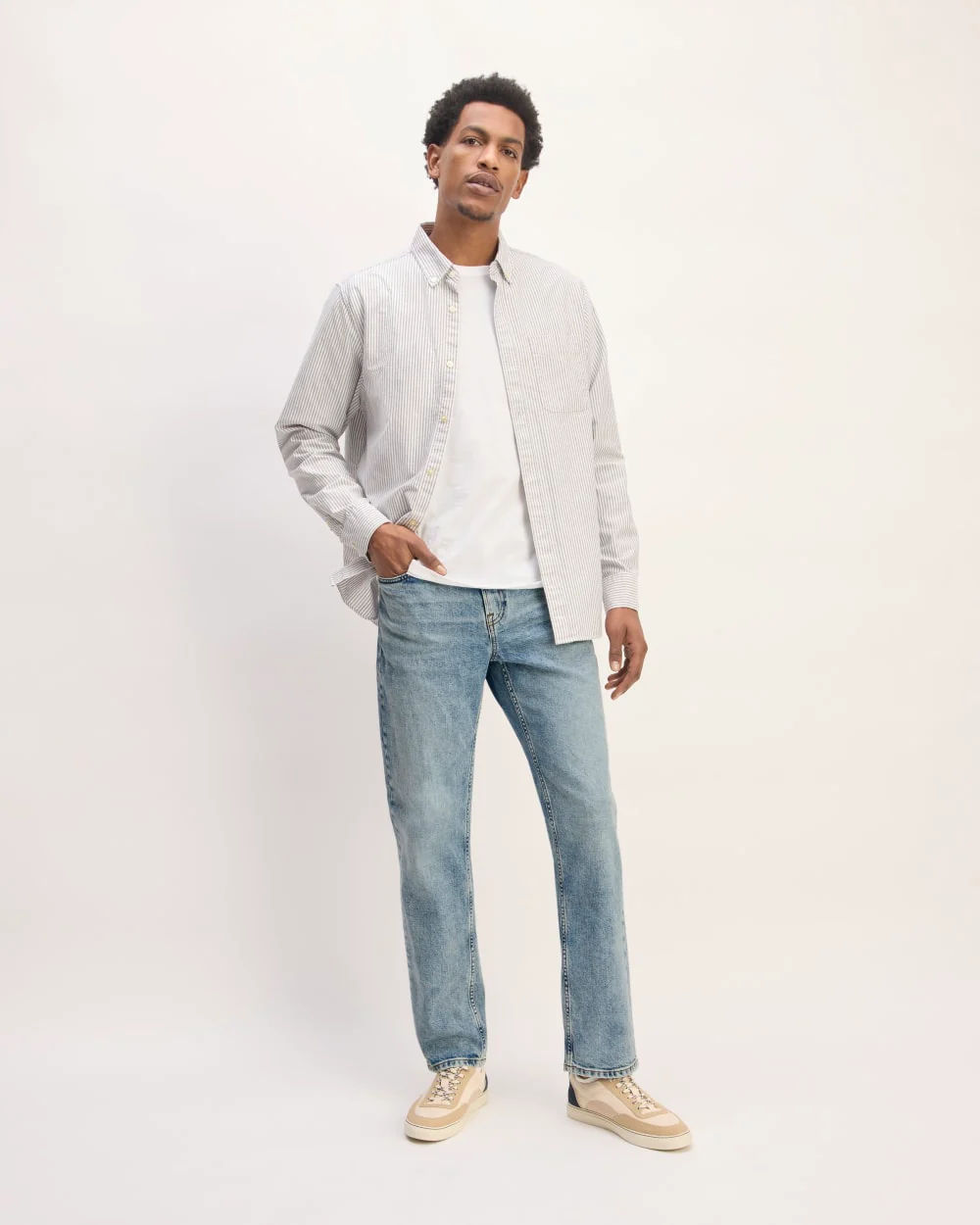 The Organic Cotton Straight-Leg Jean | Salt Lake
