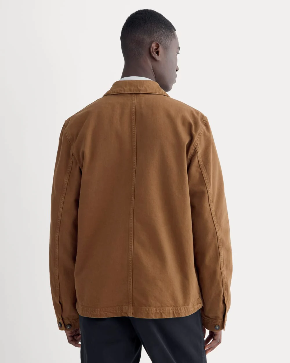 The Denim Utility Jacket | Neutral Toffee