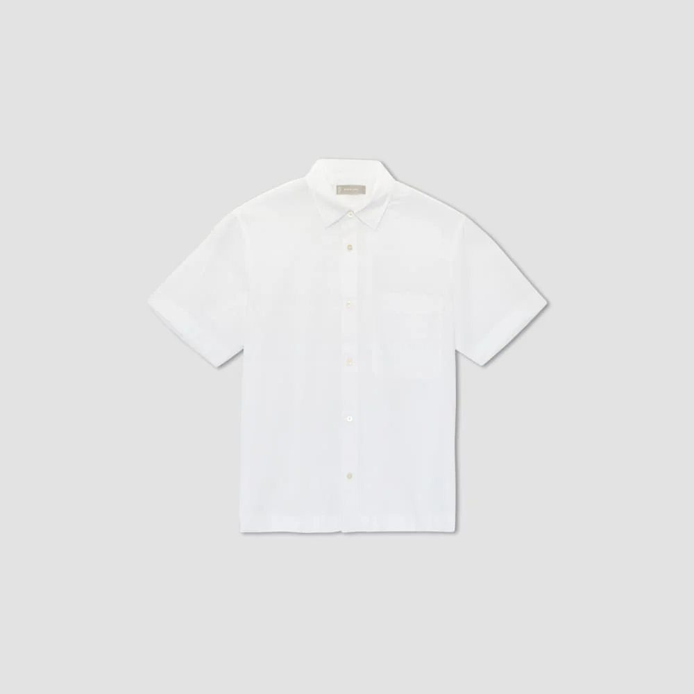 The Poplin Short-Sleeve Shirt | White