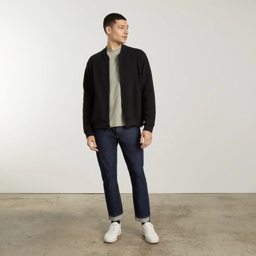 The Track Bomber Jacket | Black