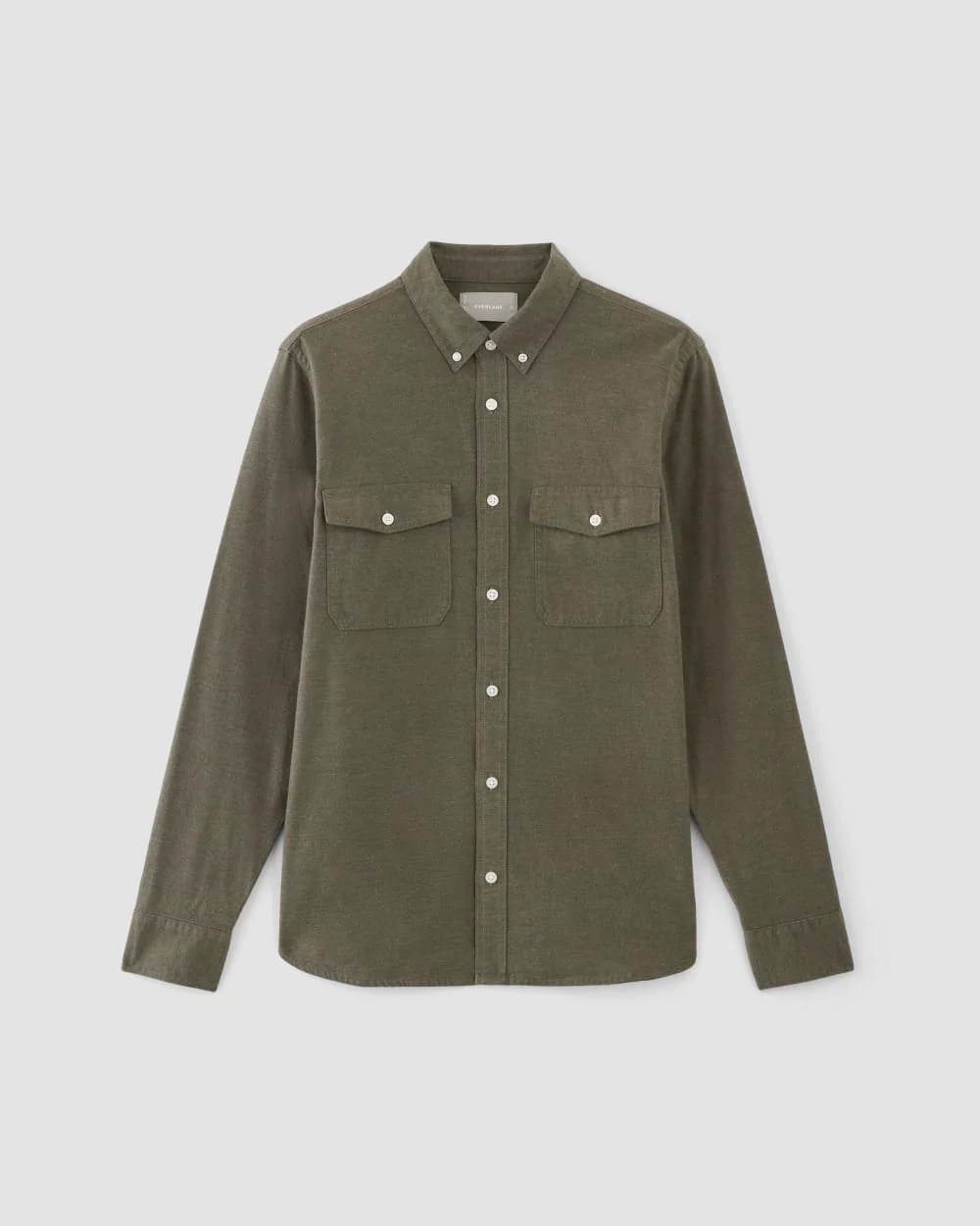 The Brushed Flannel Shirt | Heathered Thyme