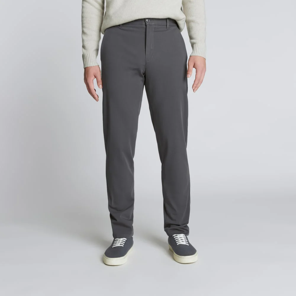 The Straight Fit Performance Chino | Uniform | Slate Grey | Straight