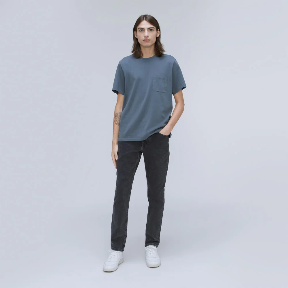 The Premium-Weight Pocket Tee | Uniform | Slate