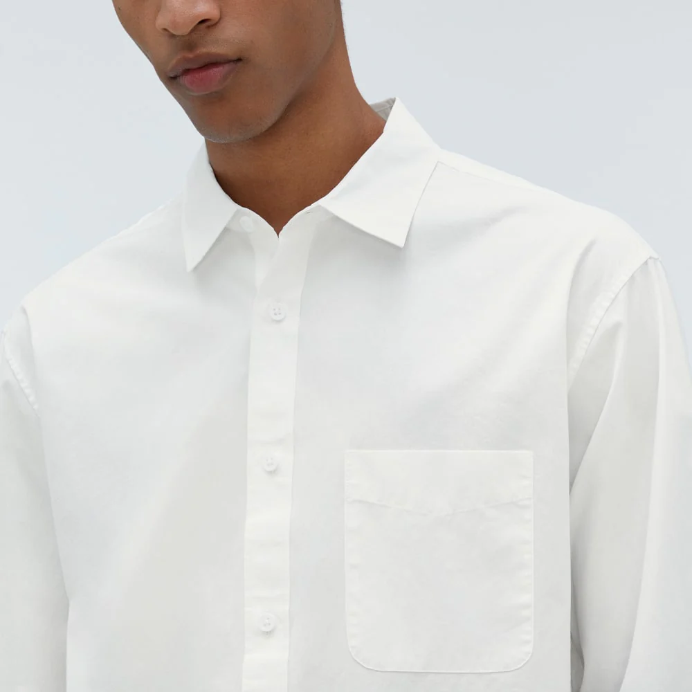 The Relaxed Poplin Shirt | White