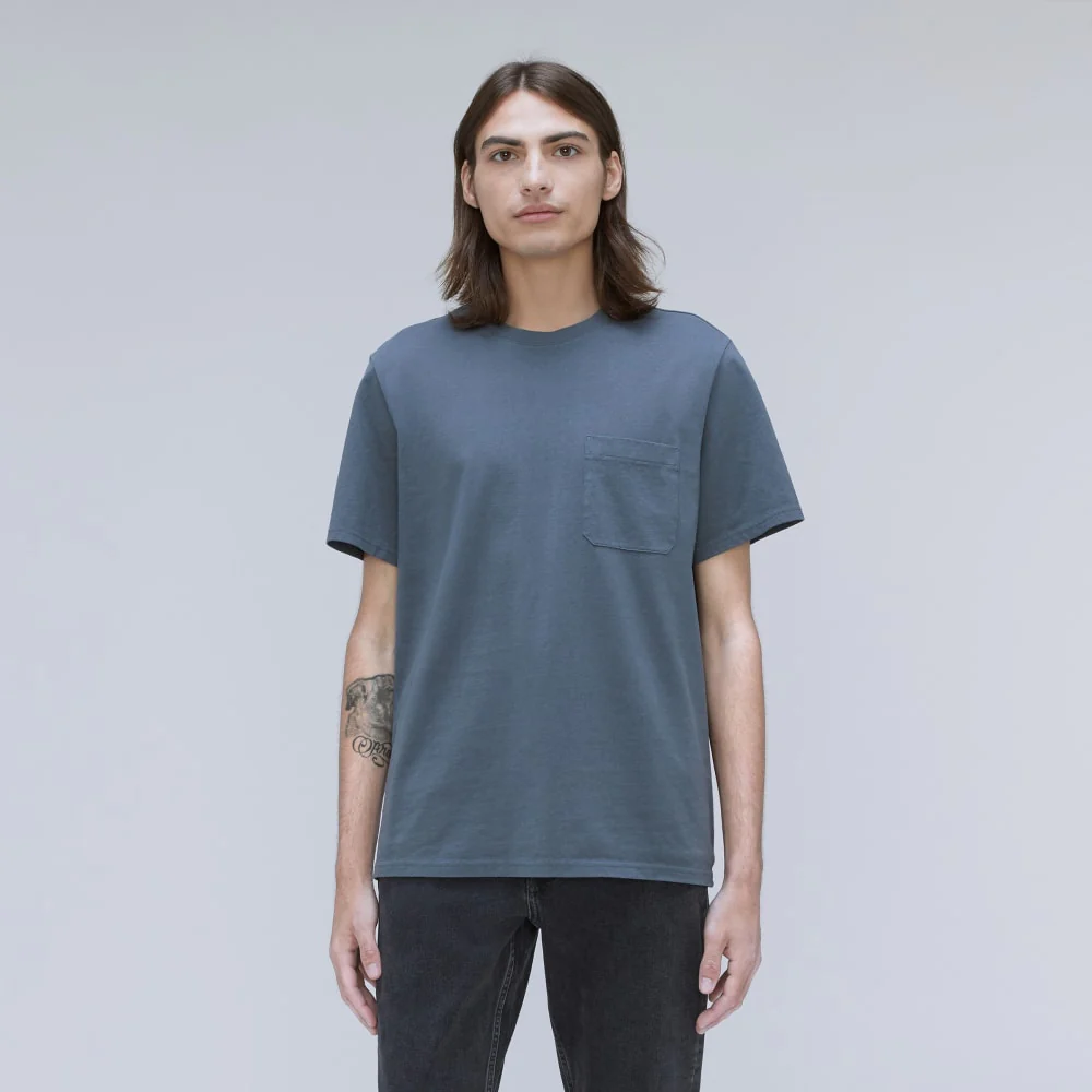 The Premium-Weight Pocket Tee | Uniform | Slate