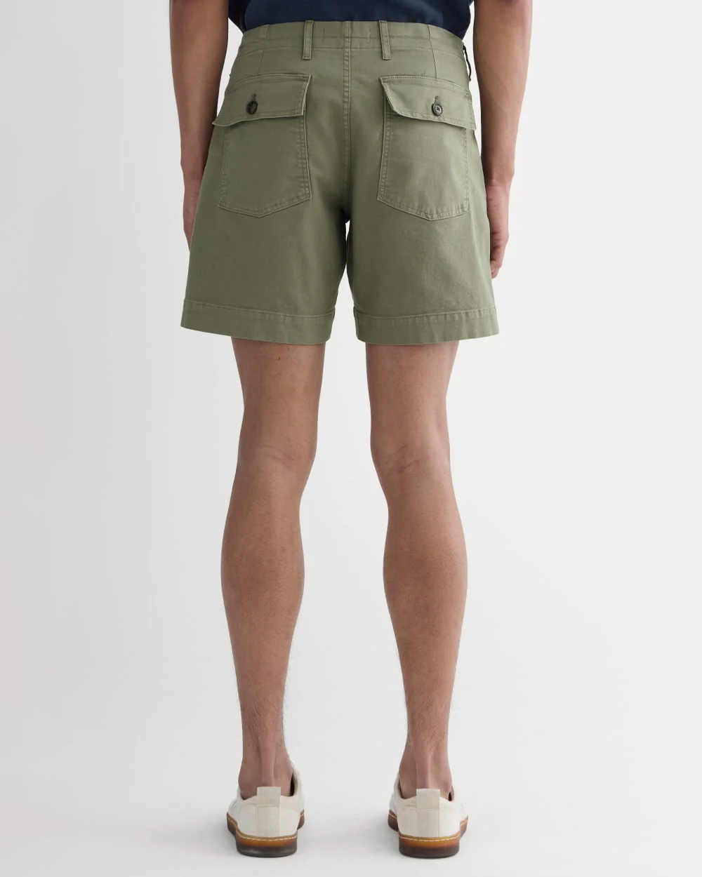 The Canvas Relaxed Short | Lichen Green