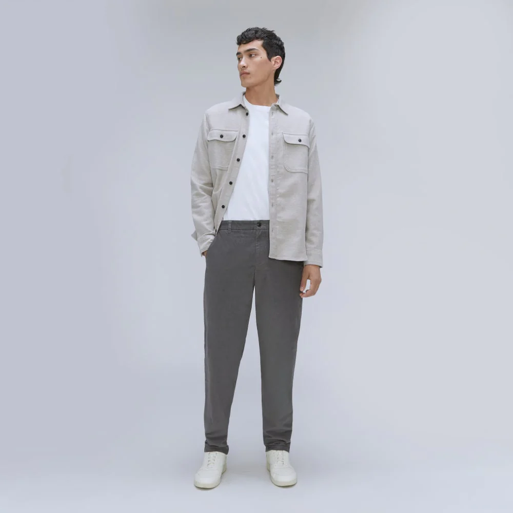 The Straight Fit Corduroy Pant | Pewter