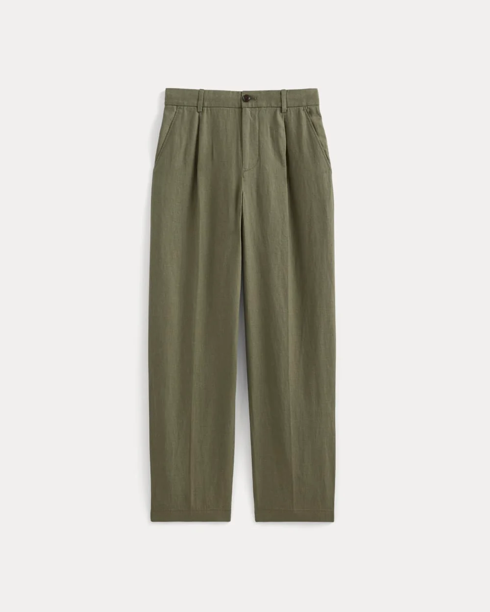 The Linen Pleated Trouser | Kalamata