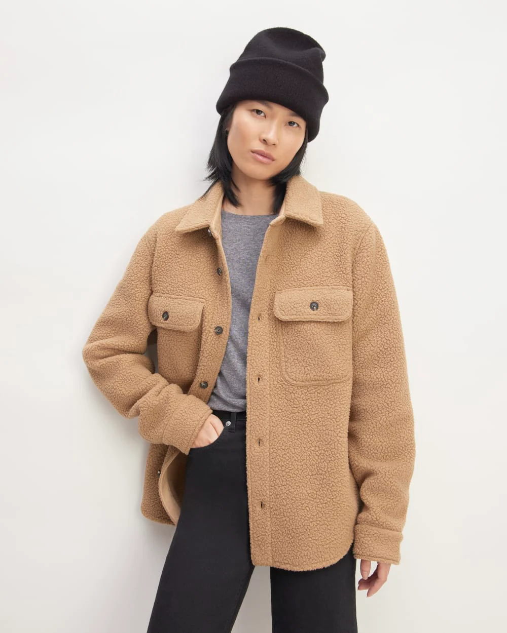 The Good Merino Wool Beanie  |  Black