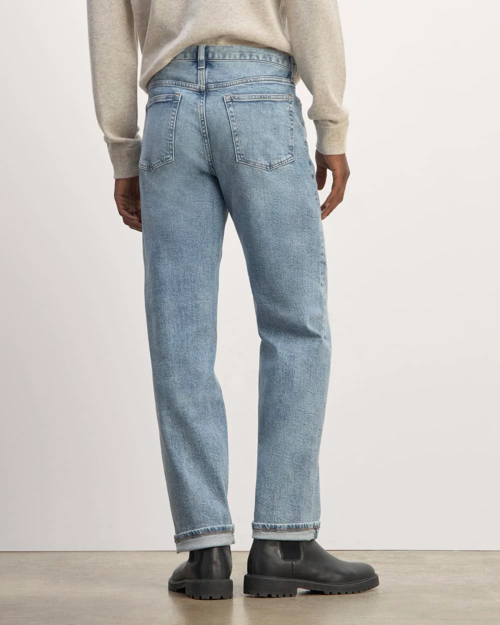 The Selvedge Loose Straight Jean | Longbay