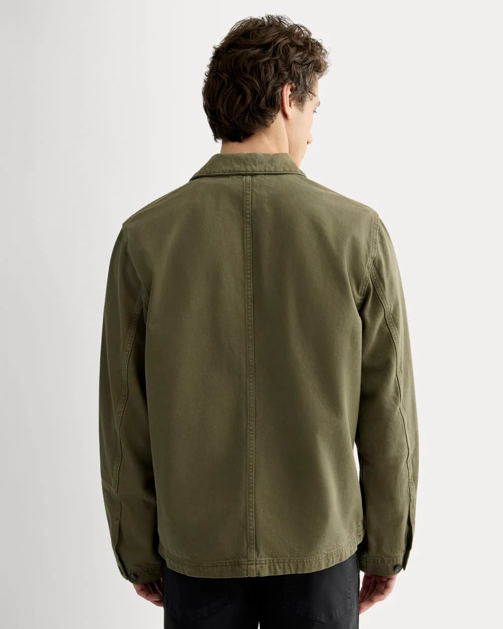The Denim Utility Jacket | Garment-Dyed Kalamata