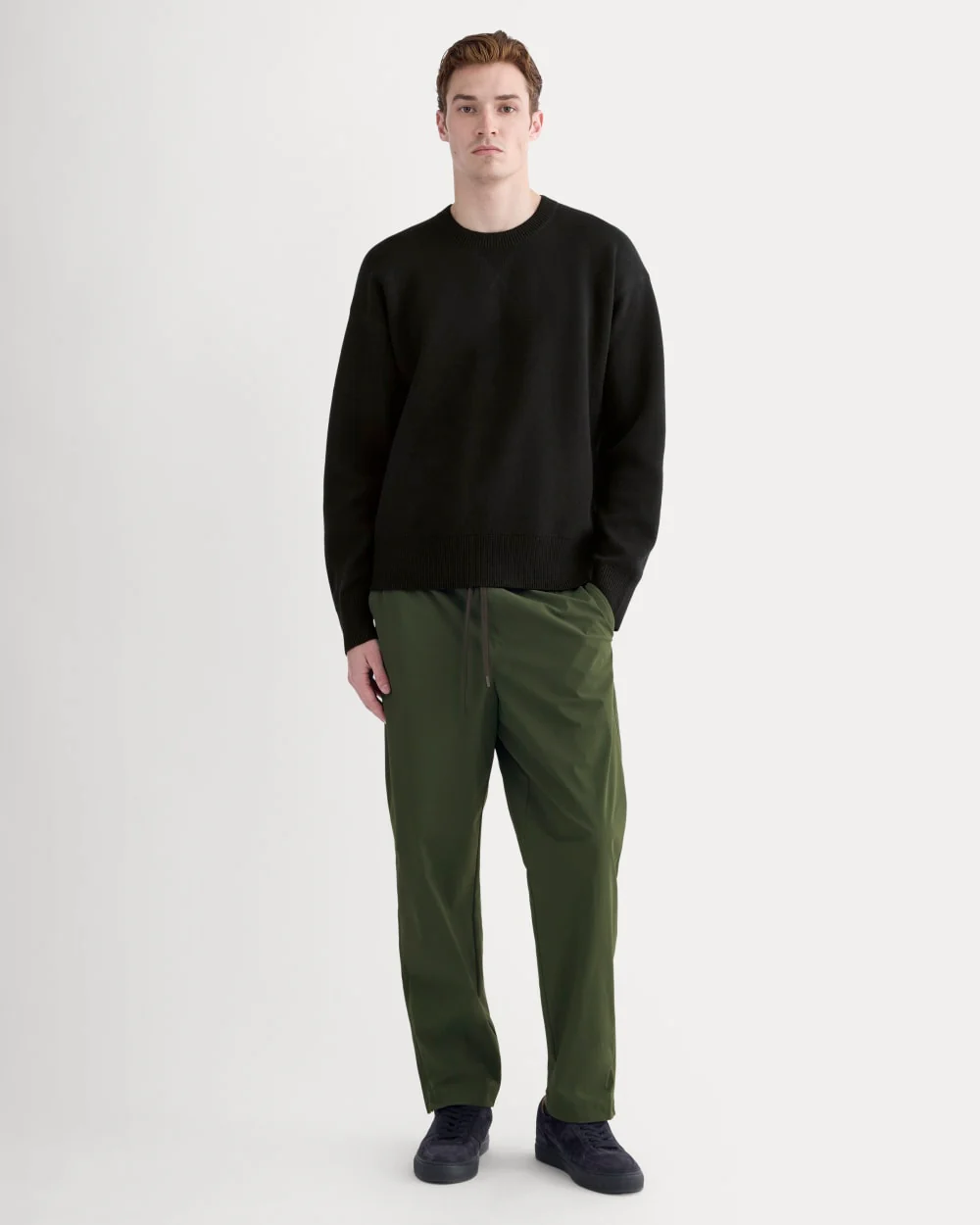 Transit Recycled Nylon Jogger | Dark Forest