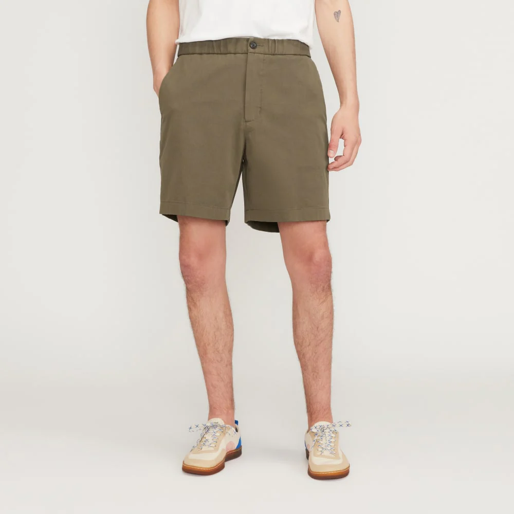 The Pull-On Performance Chino Short | Beech