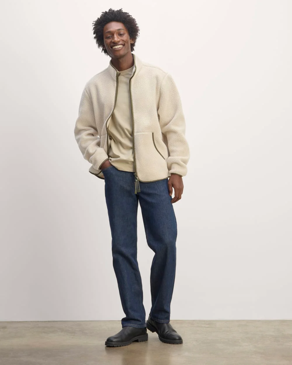 The Teddy Fleece | Heather Oat