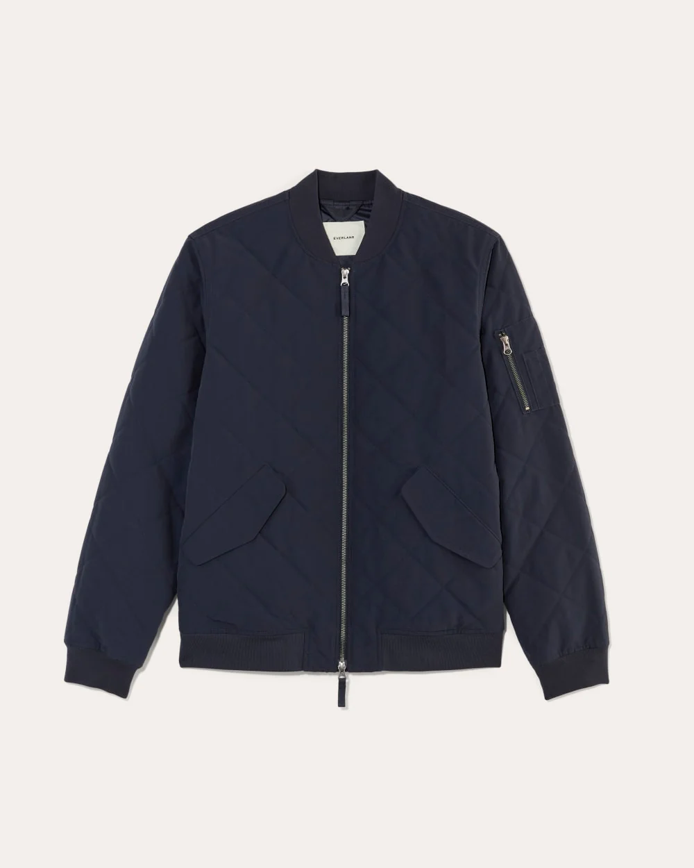 The Quilted Bomber | Navy