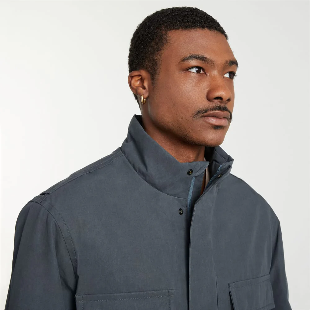 The Waxed Cotton Jacket | Slate