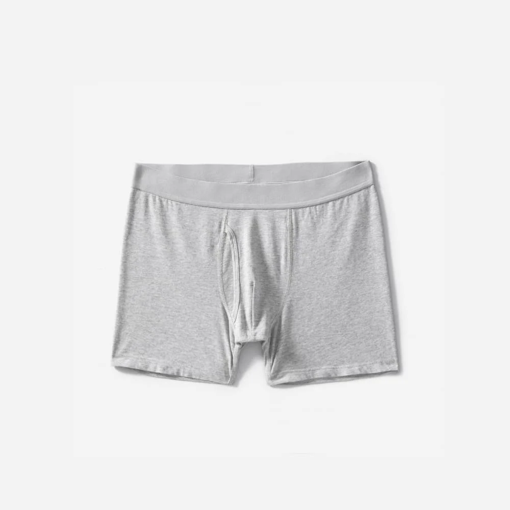 The Supima® Boxer Brief | Uniform |  Heathered Grey