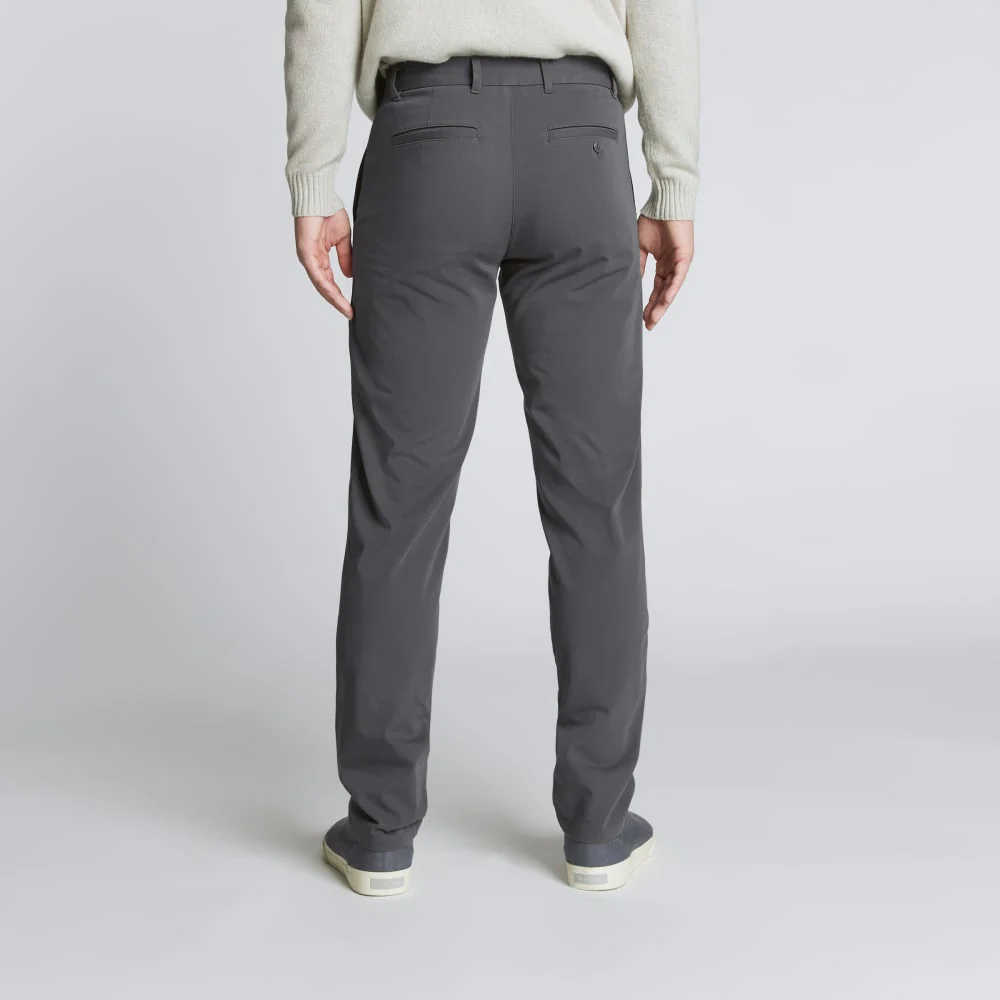The Straight Fit Performance Chino | Uniform | Slate Grey | Straight