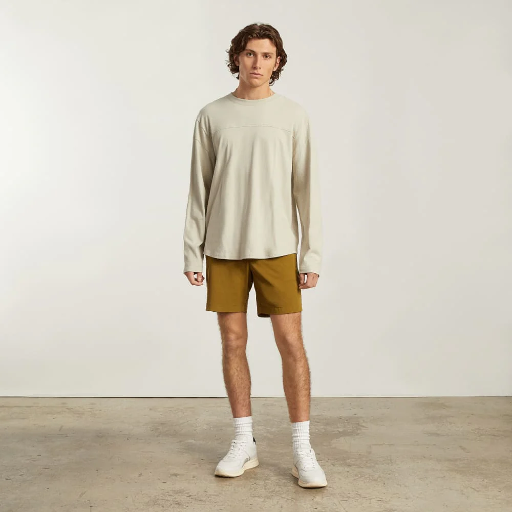 The Pull-On Performance Chino Short | Olive